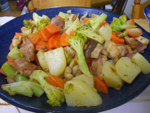 洋風野菜炒め完成