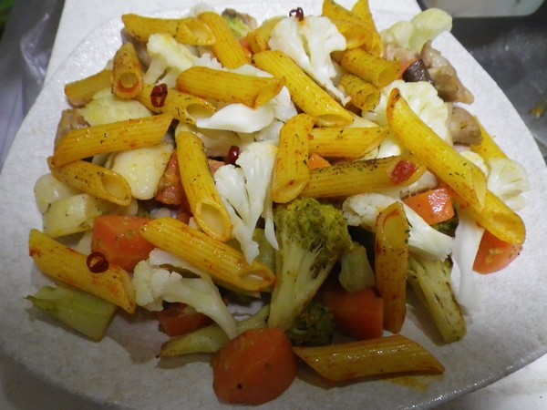 洋風野菜炒め チーズのせ