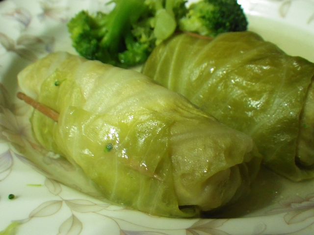 中華ロールキャベツ