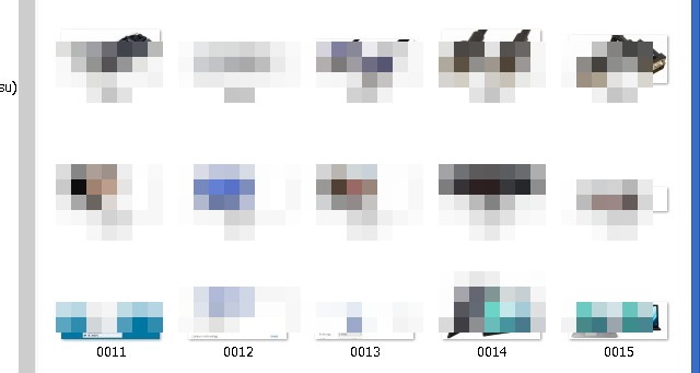 サムネイル表示