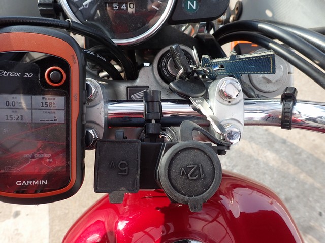 バイク用 USBチャージャーシガレットソケット