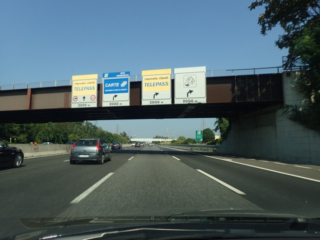 イタリアの有料道路