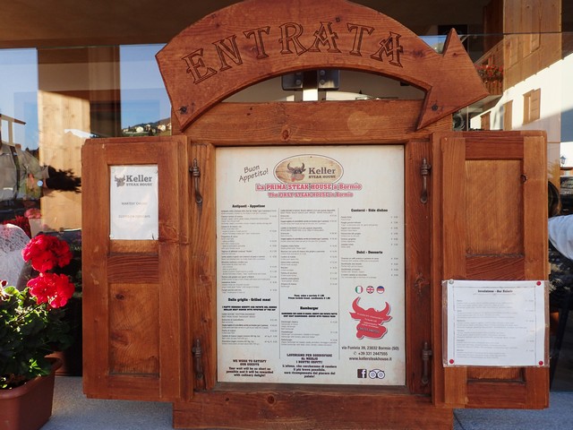 ボルミオのステーキレストラン Keller Steak House
