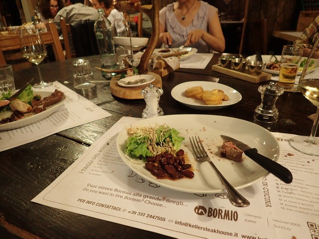 ボルミオのステーキレストラン Keller Steak House