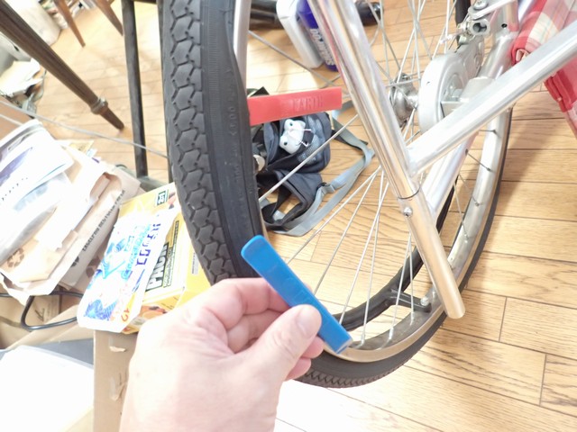 自転車 パンク 修理 方法 後 輪