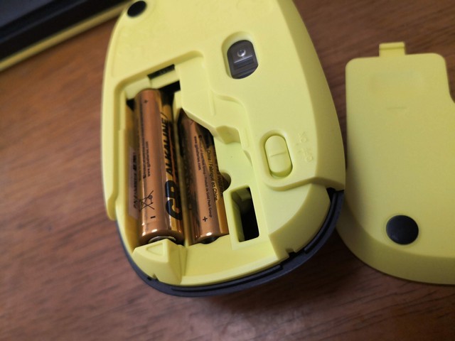 ロジクール マウス キーボード セット MK240nBC 電池