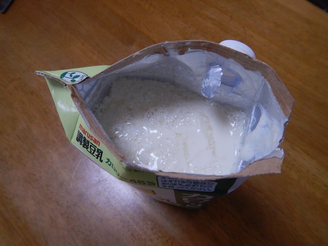 豆乳ヨーグルト作り