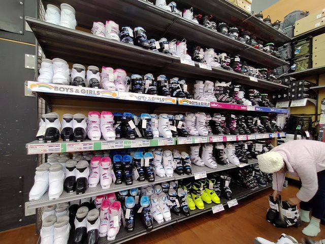 スキーブーツ購入