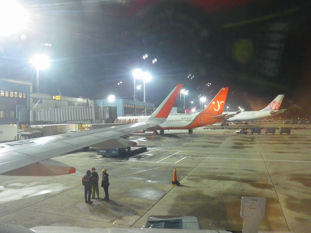 台湾遠征DAY4：台湾桃園国際空港で飛行機輪行してジェットスター成田行搭乗【GK12便】