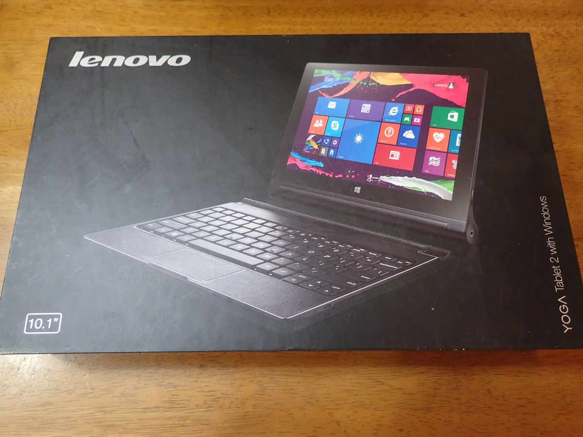 Lenovo YOGA Tablet 2の開封の義 【ウィンドウズ・格安・タブレット・10.1インチ・WUXGA】
