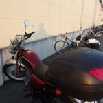 CB223S リアボックス・トップケース取り付け【ヘルメット2個】