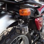 【バイク用前後ドライブレコーダー取付】CB223Sにアクションカム