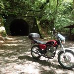 CB223Sで伊豆下田ツーリング【白浜神社・龍宮窟・旧天城トンネル】