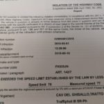 イタリアレンタカーでスピード違反罰金をネット上で支払った件